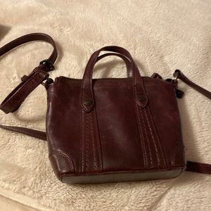 Frye mini Melissa crossbody leather bag